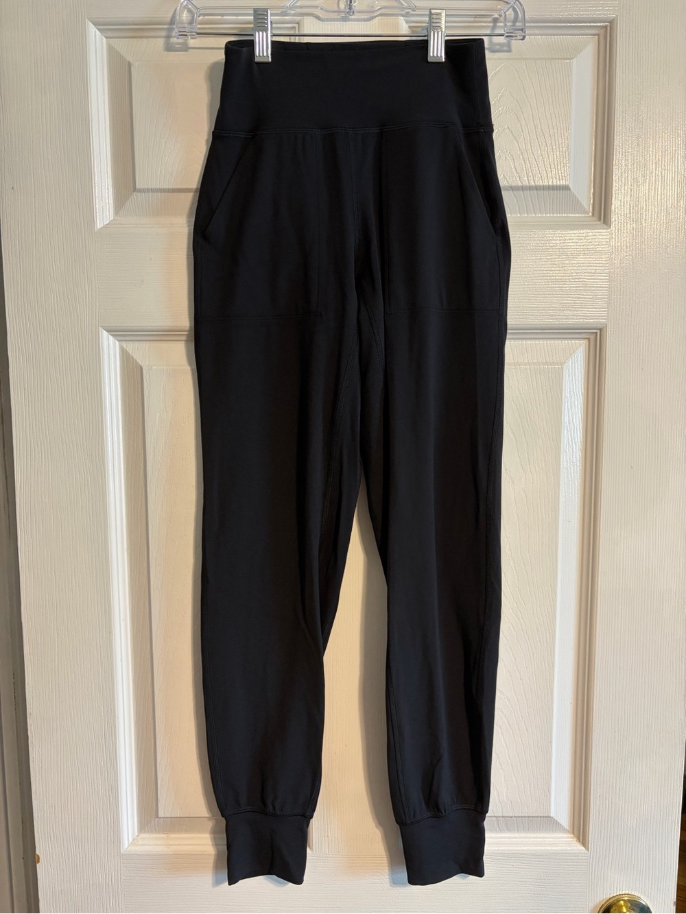 Lululemon Align High Rise Jogger 28 Black Nulu Pants Size 2 LW5CO2S